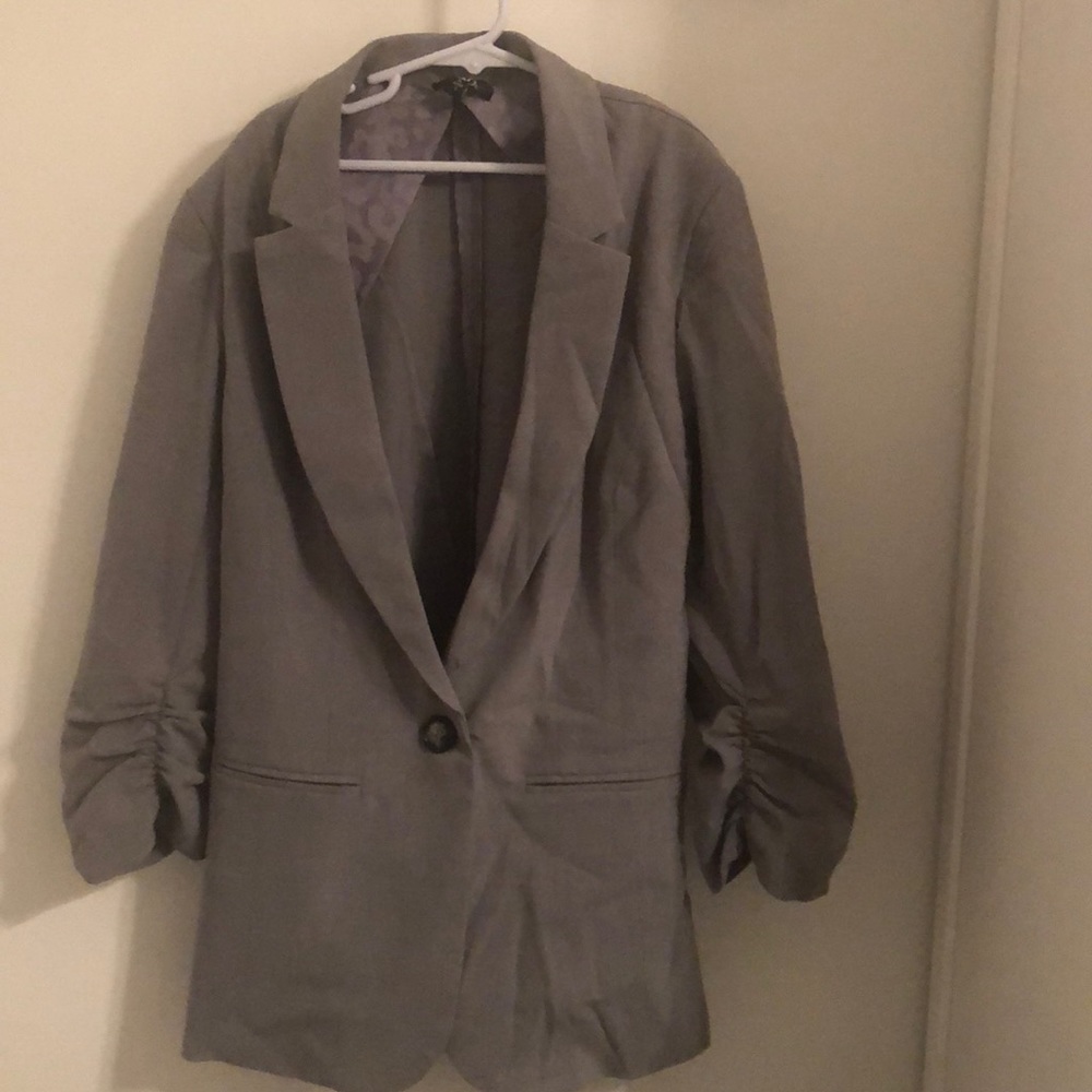 Gray Women’s Blazer